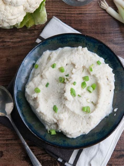 Easter Side Dishes Parmesan Mashed Cauliflower Recipe Two Lucky Spoons