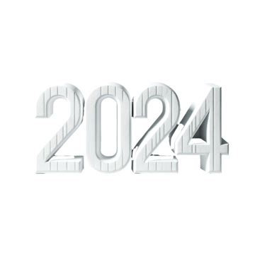 2024年白色字體 2024年新年 新年慶典 新年晚會PNG去背圖片素材免費下載免摳圖設計圖案下載 Pngtree