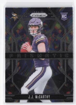 2024 Panini Prizm J J McCarthy RC 8 Prizmatic Minnesota Vikings EBay