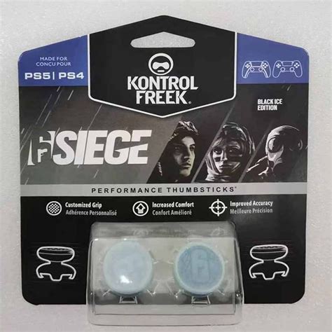 Kontrolfreek Rainbow Six Siege Black Ice Performance Thumbsticks