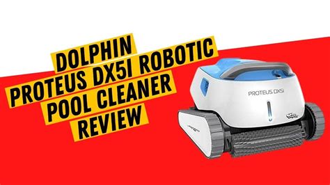 DOLPHIN Proteus DX5i Robotic Pool Cleaner Review YouTube