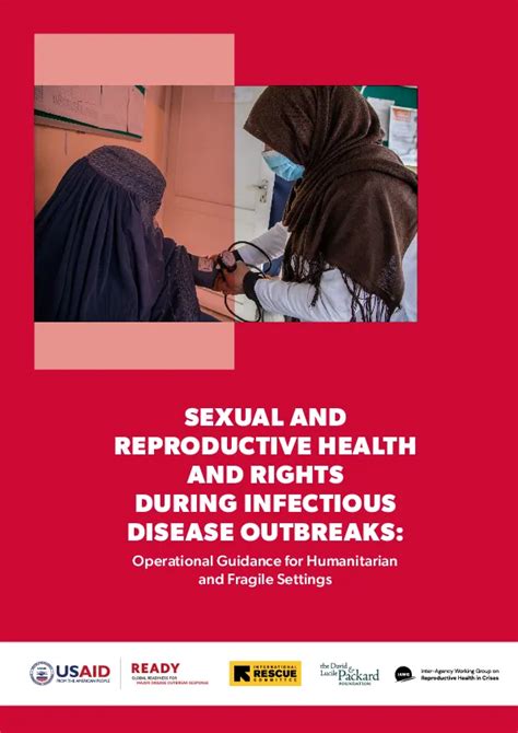 Sexual And Reproductive Health And Rights During Infectious Disease