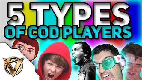 The 5 Types Of Cod Players Youtube