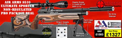 Air Arms S510 R Ultimate Sporter Non Regulated With Laminate Stock Pro Redbeck Shooting Supplies