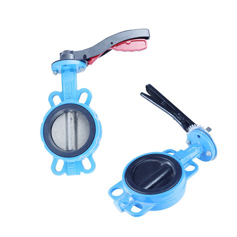 Worm Gear Operated Rubber Seal U Flange Type Butterfly Valve For Sea