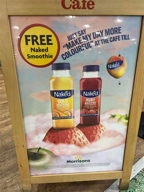 You Can Get A Free Naked Smoothie This Summer In Partnering With Morrisons