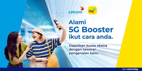 celcomdigi lancar  boosters baharu   tambahan kuota data amanz