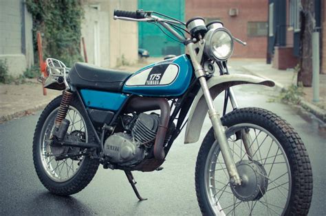 Yamaha Dt 175 1975 фото характеристики история Bikenet