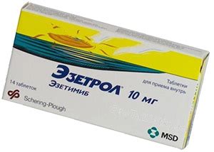 Эзетрол (Эзетимиб) | LifeBio.wiki