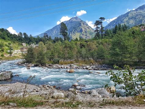 A view of the Beas River stock photo. Image of pradesh - 78261082