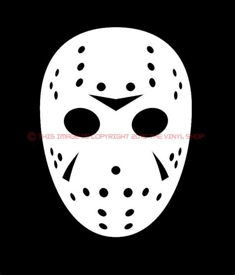 Free Jason Voorhees Hockey Mask Svg 277 Popular Svg File