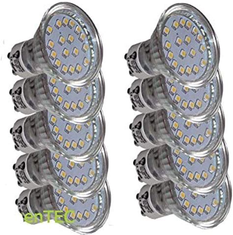 LumenTEC LED GU10 GU10 Led Warmweiss GU10 18 SMD 3528 LED Lampe