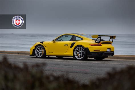 Porsche Gt Rs On Hre R Lightweight In Naked Silver Flickr