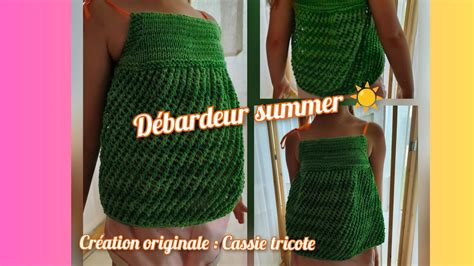 Tuto Tricot facile débardeur summer YouTube