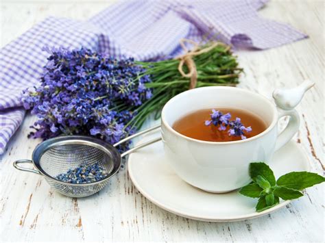 Chá de lavanda Para que serve propriedades benefícios e malefícios