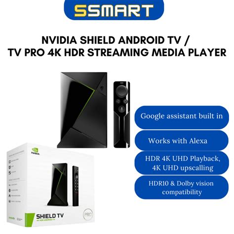 Nvidia Shield Android Tv Tv Pro K Hdr Streaming Media Player