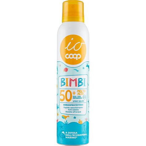 Solare Spray Dermoprotettivo Bimbi Spf Coop Io Ml Coop Shop