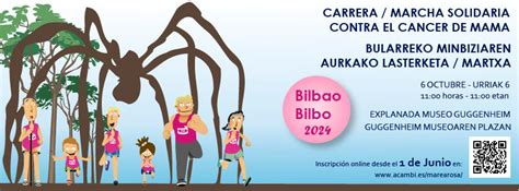 CARRERA MARCHA SOLIDARIA DEL CÁNCER DE MAMA DE BIZKAIA