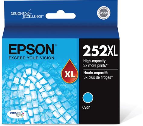 Epson T Xl Durabrite Ultra Cyan High Capacity Cartridge Ink