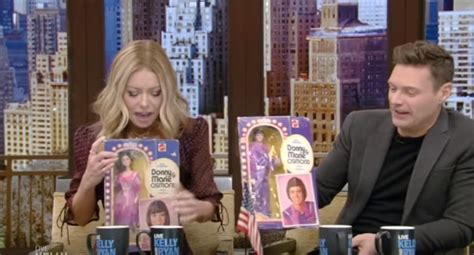 Kelly Ripa Receives Nostalgic Donny And Marie Dolls From A Fan