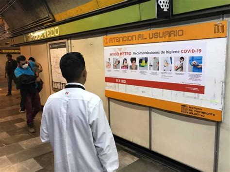 Inicia Campa A Informativa Del Covid En El Metro Dinero En Imagen