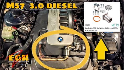 EGR jak wyjąć zaślepić lub wyczyścić M57 3 0 Diesel BMW Jak działa