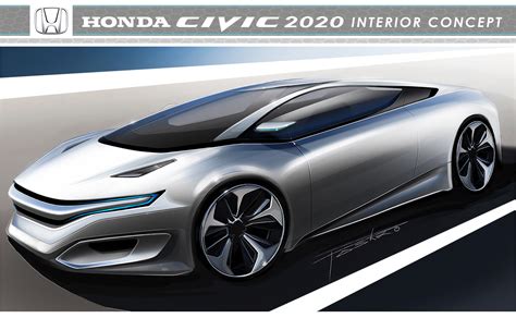 HONDA CIVIC 2020 INTERIOR CONCEPT :: Behance