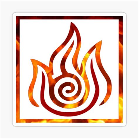 Fire Nation Logo Stickers | Redbubble