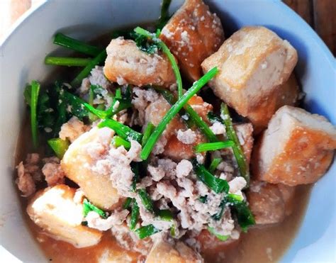 Resep Tumis Tahu Kucai Yang Sederhana Lauk Enak Tanggal Tua Recipe