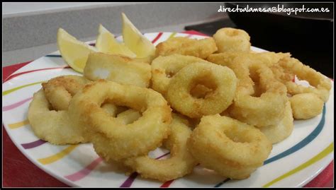 Calamares a la romana típico bocata de calamares Receta Petitchef