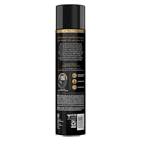 Buy Tresemmé Ultra Fine Hairspray For 24 Hour Frizz Control With Pro