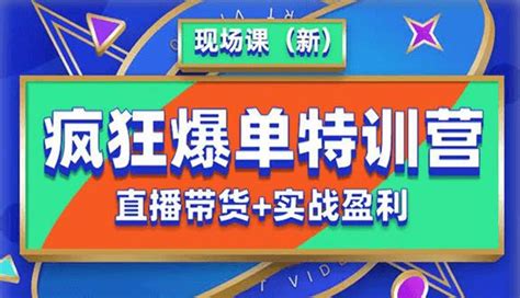 抖音短视频疯狂爆单特训营现场课（新）直播带货实战案例