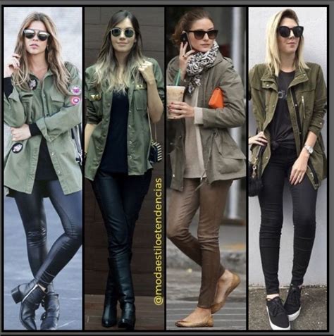 Parka Militar En Ropa De Moda Ropa Chaqueta Militar