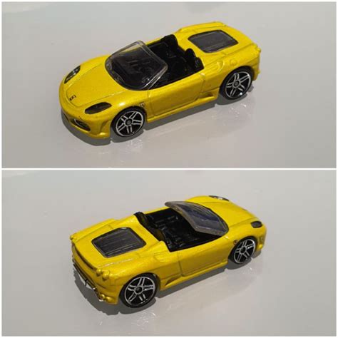 Ferrari F Spider Hot Wheels Amarela Shopee Brasil