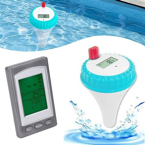 Pool Thermometer Floating Easy Read With Indoor Temperature Humidity