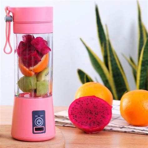 Портативный Блендер USB Juice Cup HM-03 (4 Ножа) (GIPS), Беспроводной ...