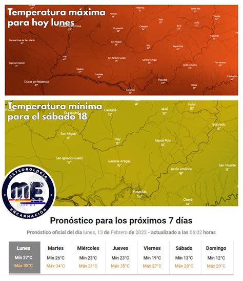 PRONOSTICAN BRUSCO DESCENSO DE LA TEMPERATURA PARA ESTA SEMANA Itapúa