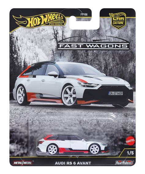 Машинка коллекционная Mattel Hot Wheels Premium Car Culture FPY86 Audi RS 6 Avant купить на OZON