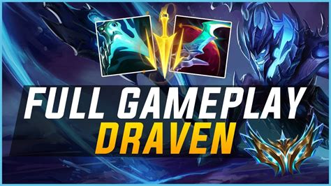 Challenger Draven Stomping In High Elo Draven Vs Ezreal Full