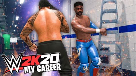 WWE 2K20 My Career Mode VYBE Set Up The Bloodline YouTube