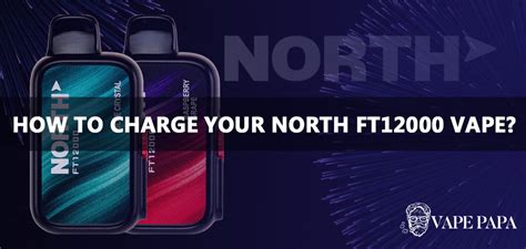How To Charge Your North Ft12000 Vape Vape Papa