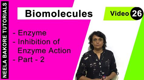 Biomolecules NEET Enzyme Inhibition Of Enzyme Action Part 2