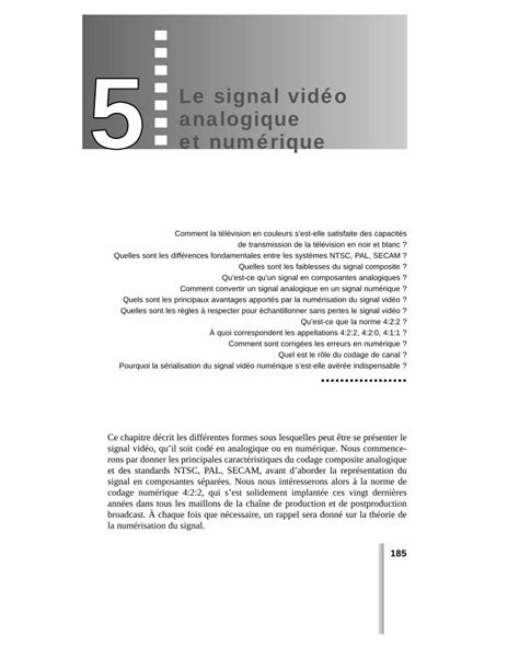 Pdf Et Num Rique Eyrolles De Transmission De La T L Vision