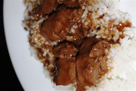 Jenn's Food Blog: Crockpot Beef Tips & Rice