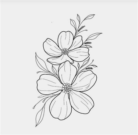 Flower Tattoo Stencils Flower Tattoo Drawings Flower Tattoos Flower