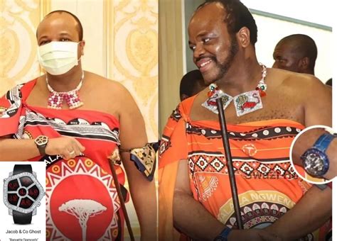 Worth Over R M A Look At King Mswati Iii S Flashiest Timepieces