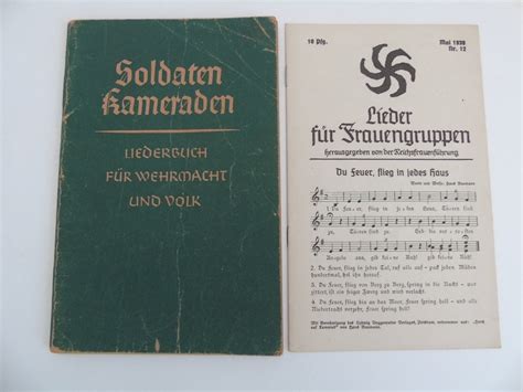 WW2 German Army Song Book