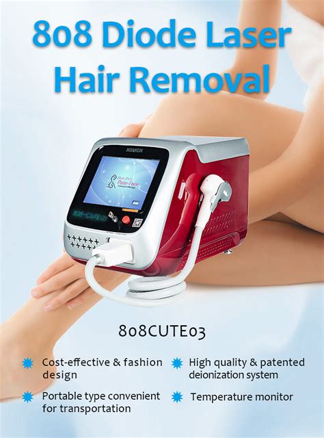 808CUTE03 808nm Diode Laser Permanent Hair Removal Machine HONKON Laser