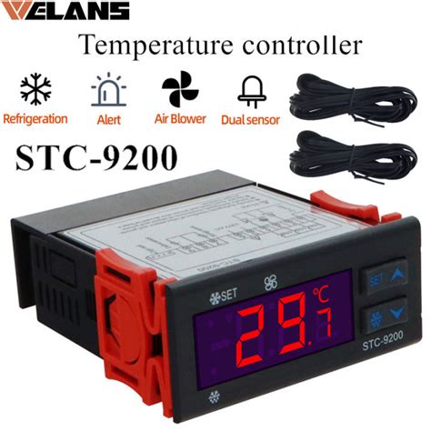 STC 9200 Temperature Controller With Refrigeration Defrost Fan Alarm