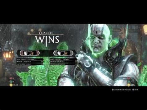 Quan Chi Vs Shinnok Youtube